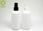 White HDPE Plastic Face Mist Bottle , 250ml Cosmetic Packaging Bottles