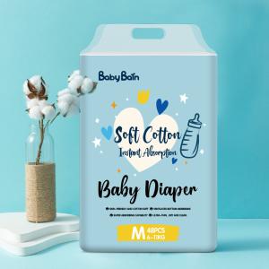 Wholesale Super Absorption Disposable Baby Diapers Soft breathable from china suppliers