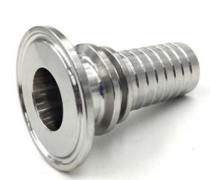 China 3A Standard Stainless Steel Hose Barb Fittings SS316L Hose Crimping Fittings on sale