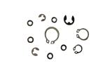 E Coating Spring Steel Circlip Snap Ring 5MM 65Mn E Clip Washer