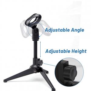 Wholesale ABS Desktop 6 Inch Microphone Stand For Condenser Mic from china suppliers