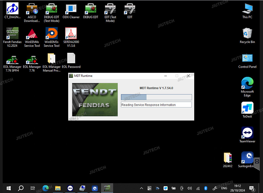 For AGCO diagnostic tool FENDT FENDIAS Latest Software Support AGCO Canusb tool