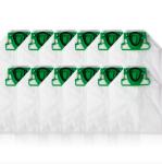 Reusable Nonwoven 32*25.7cm Vorwerk Kobold VK200 Vacuum Cleaner Dust Bags
