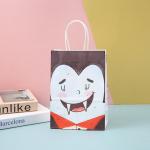 Eco-friendly Halloween Party Gift Bag Kraft Paper Bag for Cross-Border Sales on