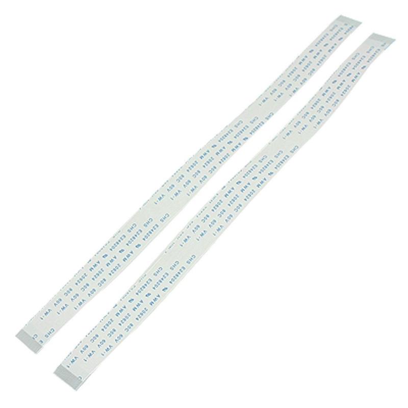 Computer 12 Pin 0.5mm Wire Cable Assembly ODM AWM 20706 105C 60V FFC Cable Rohs Compliant
