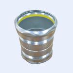 3 Inch Steel Electro Galvanized Compression EMT Coupling Insulated PVC