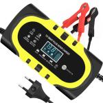 Smart Watch Compatible 12V 10A Lead Acid Battery Charger with Current Protection
