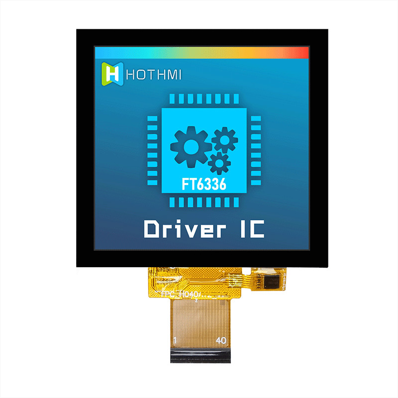 Square IPS TFT LCD Display 4 Inch 320x320 Dots With Pcap Monitor TFT module