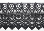Guipure Polyester Lace Trims With Heavy Embroidery French Venice Chemical Ribbon