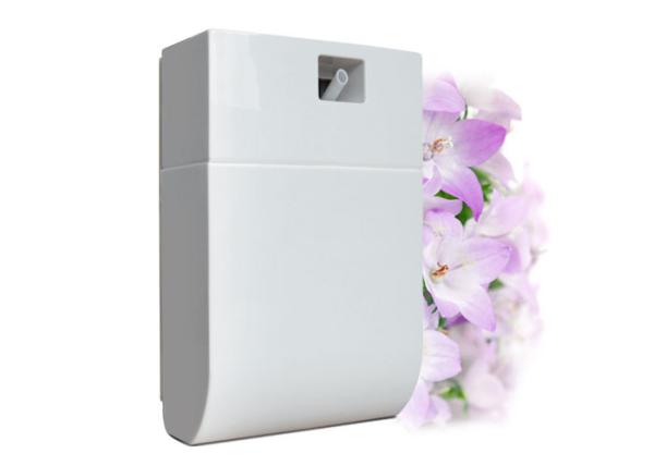 100 square meters White Plastic 12V Commercial Scent Machine with Nidec Japan