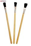 Plumbing Tools Flux Brush Wood Handle Bristle Wood Length 195mm 25mm*12 Mm