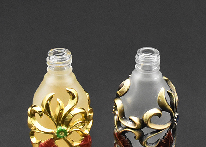 20ml Arabic Style Cosmetic Glass Bottles Perfume Bottle With Dropper