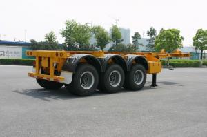 China ISO Skeletal or Flatbed type Tank Container Trailer Chassis 40ft / Semi-Trailer on sale