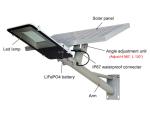100w Solar Led Street Light Waterproof Ip66 Outdoor 50w 200w With Aluminum Body
