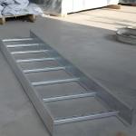 Low Maintenance Steel Cable Tray Cable Ladder For Height 50mm-150mm