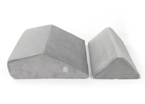 Wholesale Colorful 100% Polyester Back Wedge Pillow Triangle Shaped Body Support Pillow from china suppliers
