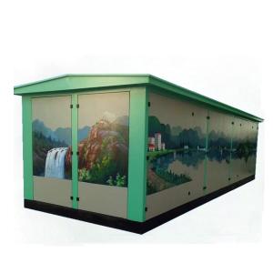 Wholesale Hot sale electric power distribution transformer substation 800kva Outdoor Prefabricated Transformer Substation price from china suppliers