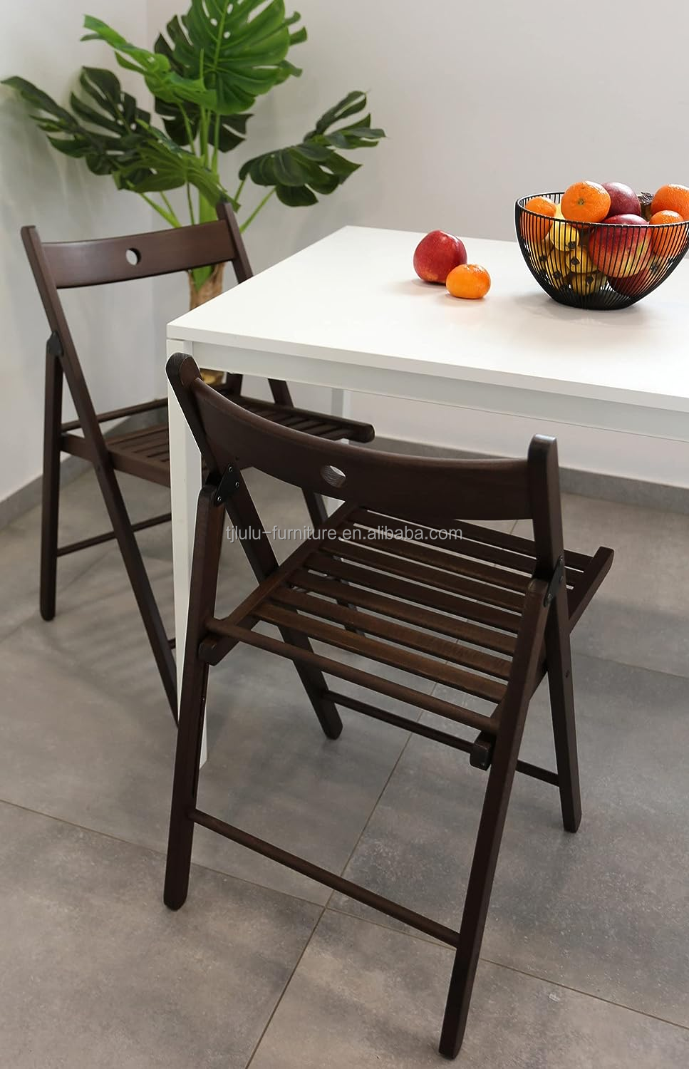 Modern Finish Nitrolacquer Wooden Folding Chairs for Hotel and Event Usage in 2023