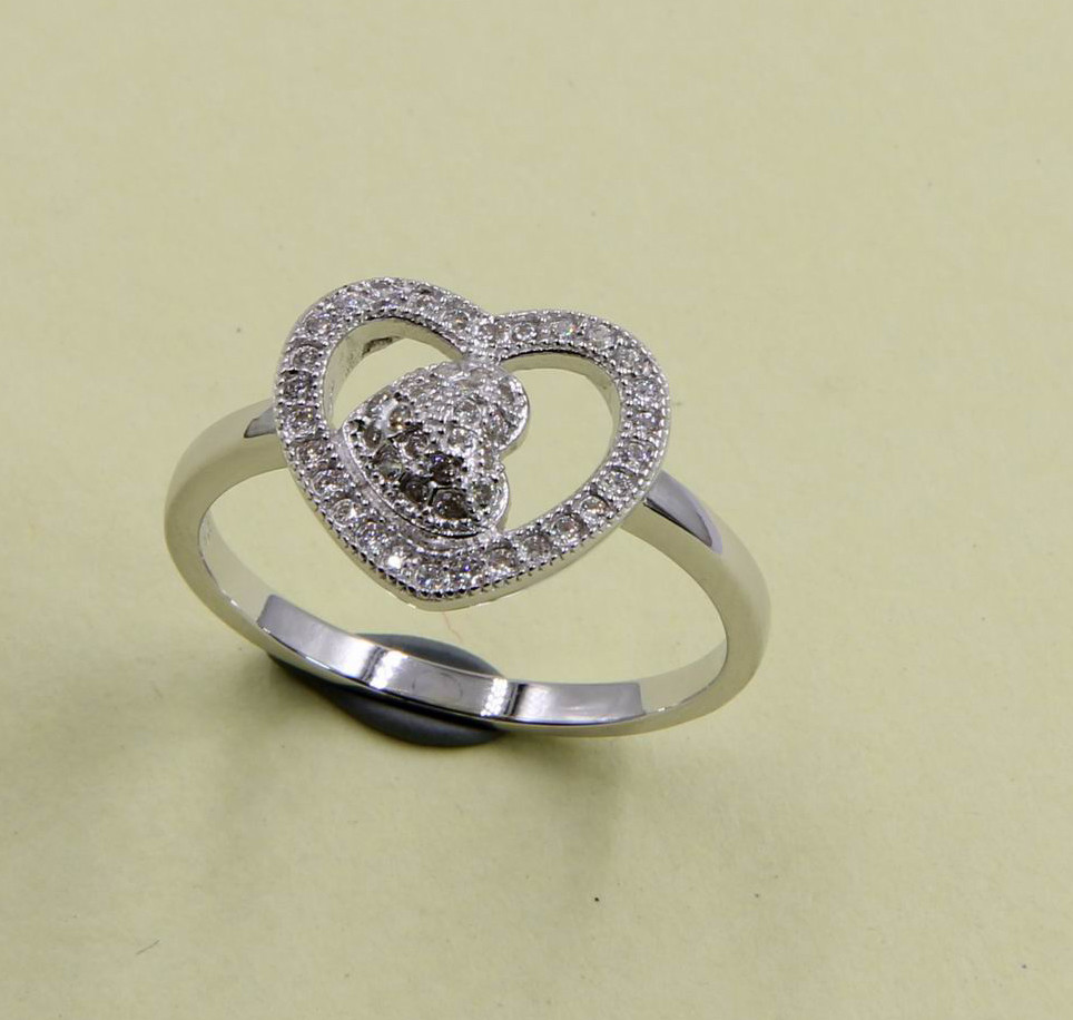 Swirl Elegant Sparkle Round CZ Diamond Simulated Cocktail Swirl Ring 925 Silver Girls Anniversary Wedding