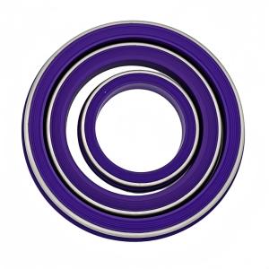 Wholesale Purple Oil&amp;Heat&amp;Chemical resistant NBR HNBR FKM PTFE Hammer Union Seal With Stainless Back Up from china suppliers