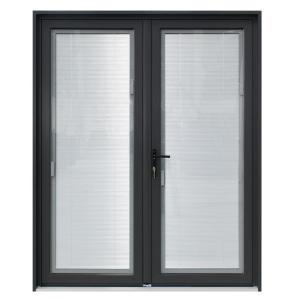 Wholesale 35dB Sound Insulation Thermal Break Aluminum Casement Doors With 10 Sealing Layers from china suppliers