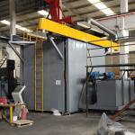 PE Products Oven Biaxial Rotomoulding Machine