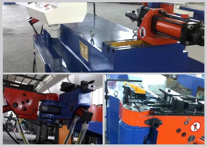 Semi Automatic Mandrel Exhaust Bender , Single Head Aluminium Pipe Bending Machine
