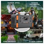 Solar Generator200w 300w 600w 1200w 2500w Outdoor Bank Portable Solar Lifepo4