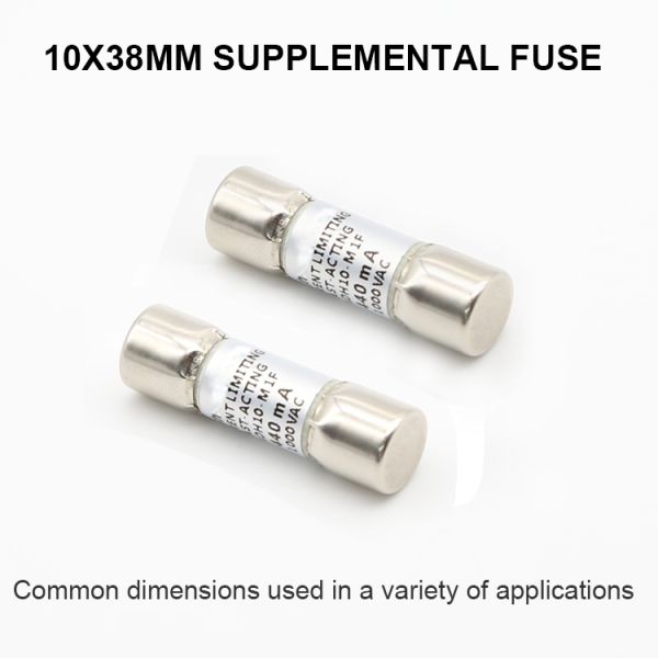 FNQ Series 100mA 125mA 150mA 160mA 200mA 250mA 300mA 315mA 350mA 375mA 400mA 500mA 600mA 500Vac 10x38mm Supplemental Fuse