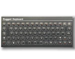 Mini Industrial Panel Mounted Keyboard F8 Lightweight Keyboard 68 Keys 470g