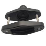 0.55kgs 147mm Adjustable Aluminum Ball Mount Diamond Base 1.5inch For Motorcycle