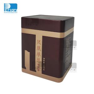 Wholesale Customized Printing Tea Tin Cans Multi Color Empty Metal Tea Cans from china suppliers