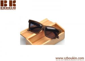 China 2017 fashion custom polarize wooden sunglasses bamboo sunglasses on sale