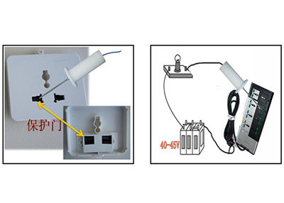 IEC60884 Figure 9 Test Finger Probe , 20N Socket Protective Test Probe