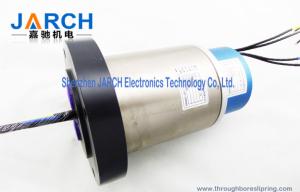 Wholesale 30RPM Max Speed Signal Hybrid Slip Rings With Aluminium Alloy House , 170mm Outer Size from china suppliers