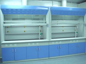 Wholesale Wall Mounted Lab Fume Cupboard 8mm Thick White PP Board For Researcher Use from china suppliers