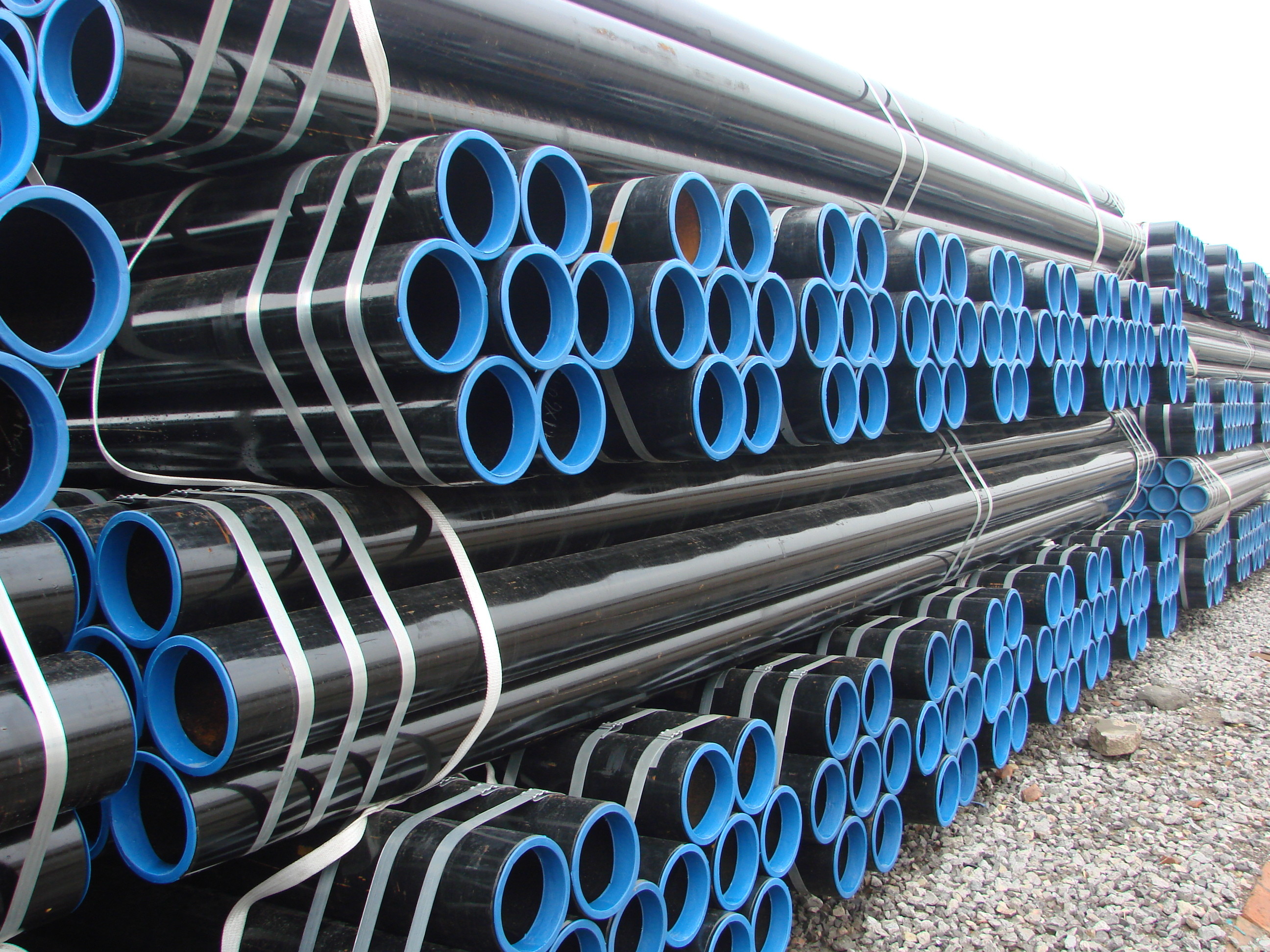 3PE API 5L X70 PSL1 12m Electric Resistance Welded Pipes