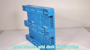 Wholesale 1200x1000 Forklift heavy duty Steel Reinforced euro cheap HDPE plastic pallet from china suppliers