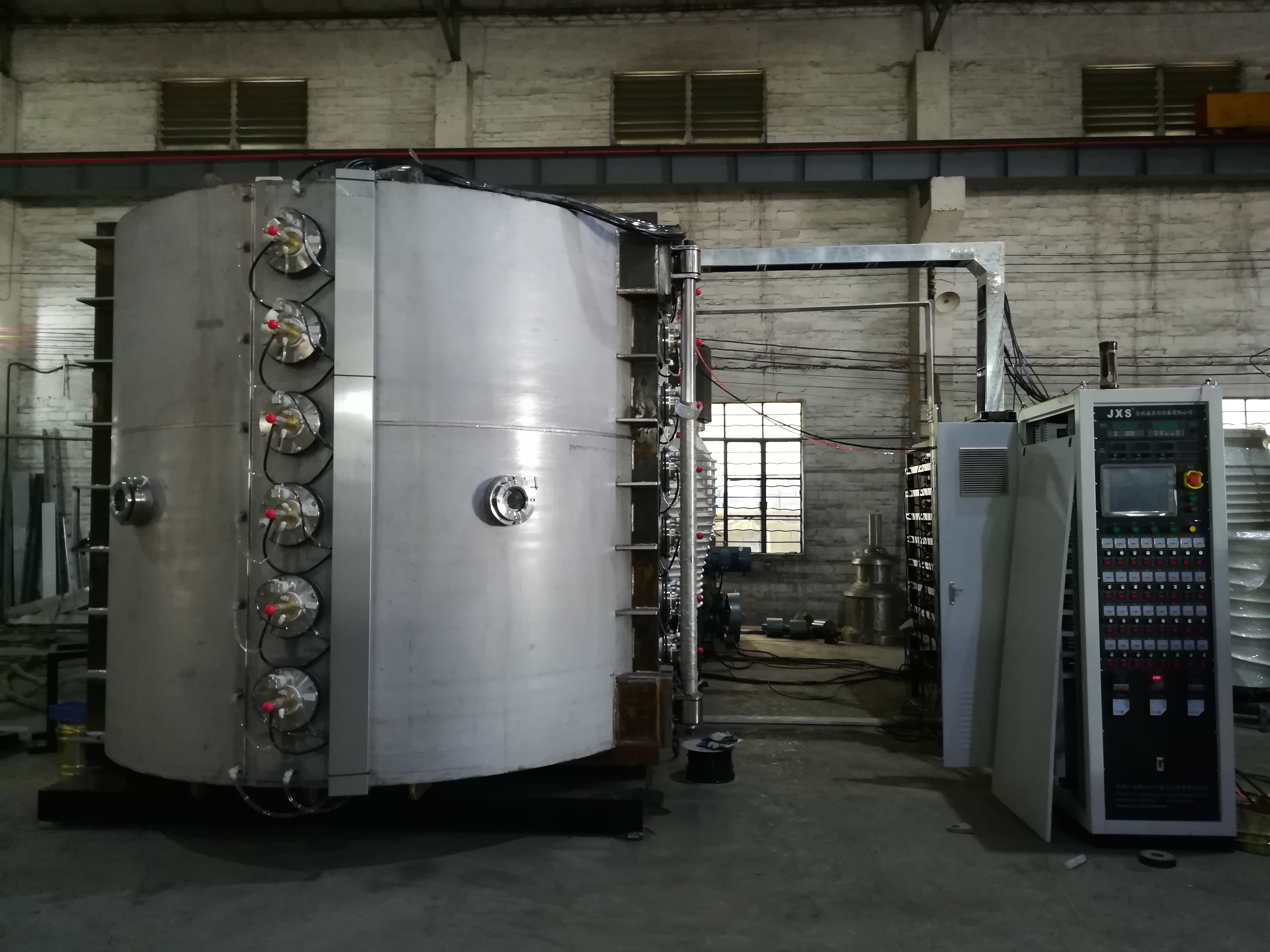 Touch Screen Stainless Steel Sheet Plate Physical Vapor Deposition Equipment