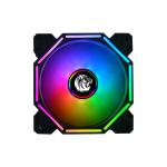 120*120*25mm Chassis Cooling Fans Magic Mirror 38CFM Aluminum 12V 4P PC Air