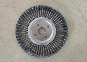 Wholesale Industrial Supplier 350mm Diameter Knotted Wire Wheel Brush for Pipe End Deburring from china suppliers