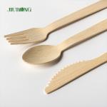 Dispos Biodegradable Bamboo Tableware Wooden Knife Fork Spoon Flatwar Cutleri