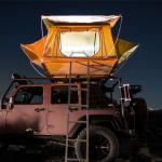 Green And Beige Off Road Roof Top Tent 310*190*130CM Unfolding Size