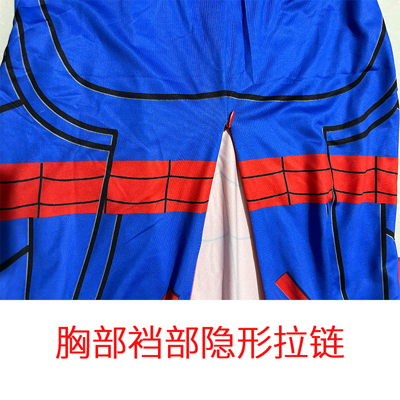 Kids Cosplay Bodysuit 3D Superhero Costume for Christmas Performance Stage Dancerwear