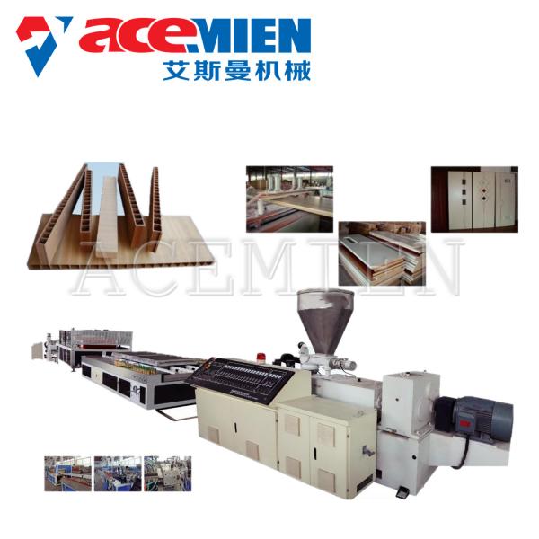 Quality PVC Door WPC Profile Production Line , WPC Extrusion Line 380V 50HZ 3Phase for sale