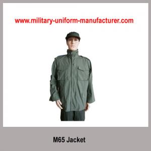China Army Olive Green NC Waterproof M65 Parka Jacket with liner for Police Wear on sale
