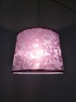 Tapered Velvet Hardback Lamp Shade D250mm Damask Light Shade For Room