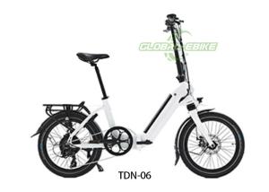 Wholesale 20 inch Foldable Electric Bicycle , Folding Adult Electric Bike With FOC Controller from china suppliers