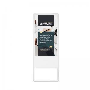 China 42inch android network digital ads counter display cases for advertising on sale