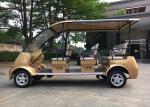 Multiple Purpose 8 Seater Electric Shuttle Bus Light Weight Superior Cruising
